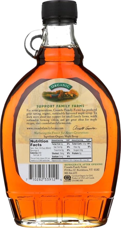 Coombs Family Farms Maple Syrup A (12x12OZ)