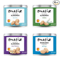 Matiz Valencia/Marcona Almonds Variety Pack 4x100g | Spanish | Artisanal (4 Pack - 400g Variety Pack)