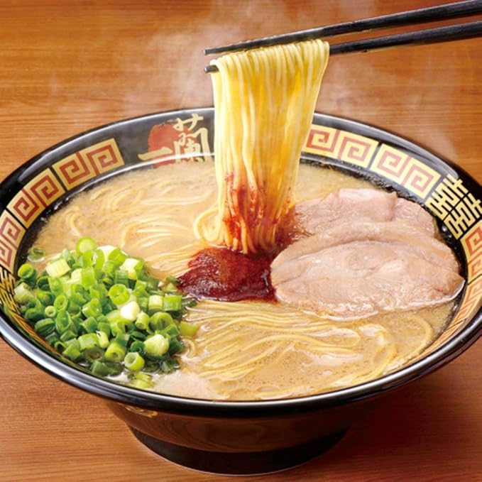 Ichiran Ramen Hakata thin noodles (straight) Ichiran special red with secret powder