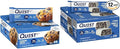Quest Blueberry Muffin &amp Cookies &amp Cream Hero Protein Bars Bundle High Protein Low Carb Gluten Free Keto Friendly 12 Count Each (Pack of 2)