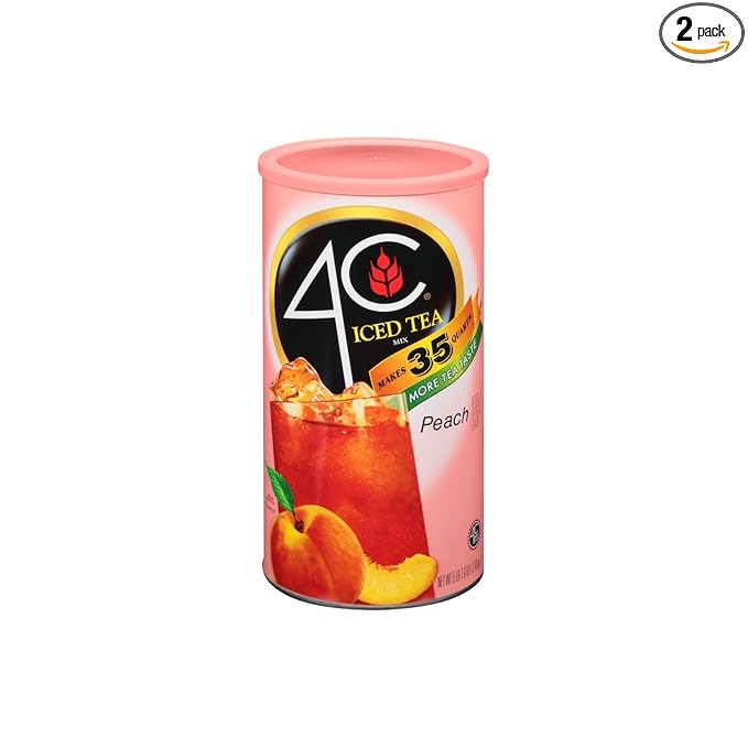 4C Iced Tea Mix Peach (87.9 oz.) (pack of 2)