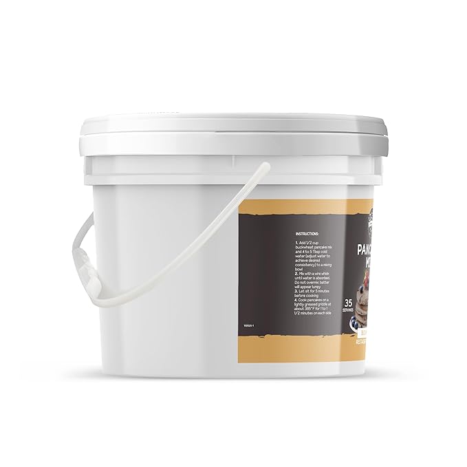 Birch &amp Meadow 1 gallon Buckwheat Pancake Mix Flapjack Fluffy &amp Soft