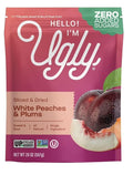 Sliced &amp Dried White Peaches &amp Plums 20 oz.Hello! I'm Ugly