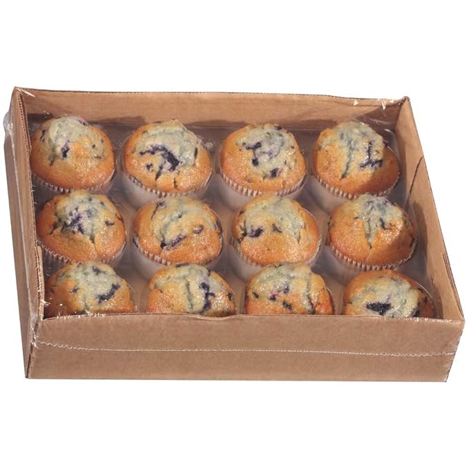 Chef Pierre Large Blueberry Muffin 4.25 Ounce -- 48 per case.