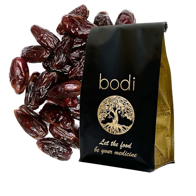 bodi : Dates Whole Dried Pitted | 4oz to 5lb | 100% Pure Natural Hand Crafted (5 lb)