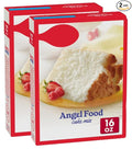 (2 pack) Ready Crocker Angel Food Cake Mix Just Add Water 16 oz