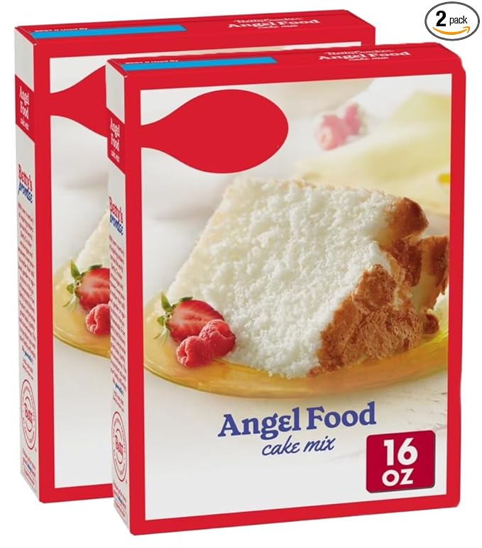 (2 pack) Ready Crocker Angel Food Cake Mix Just Add Water 16 oz