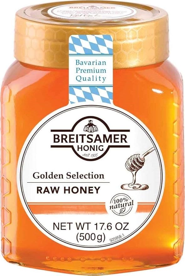 Breitsamer Golden Selection Honey Jar 17.6 oz - PACK OF 2