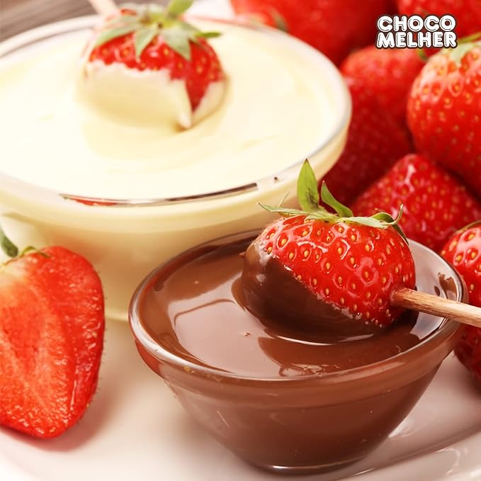 CHOCOMELHER MIX (4 Varieties) to Make Delicious Crunchy and Full of Flavor Chocobananos - 12 Pack - Each Box Contains: 4 Clásico - 3 Peanuts – 3 White and 2 Strawberry Chocomelher - 12 Bags of 13.22