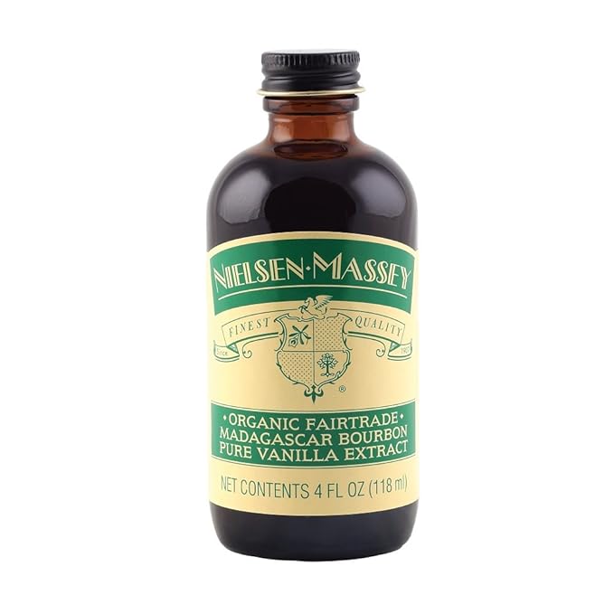 Nielsen-Massey Organic Fairtrade Madagascar Bourbon Pure Vanilla Extract4 ounces (packaging may vary)