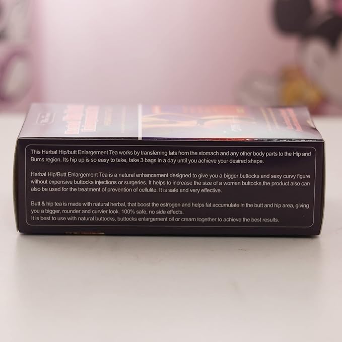 Wins Town Hip and Big Butt Tea Mention Buttocks Herbal Supplements Enhancement Firming and attractive 30 Tea Bags