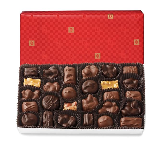 See's Candies Nuts &amp Chews (1 Pound (Pack of 1) Red Gift Wrap)
