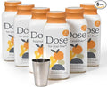 Dose for Your Liver Cleanse Detox &amp Repair Made with Organic Milk Thistle Supplement with Turmeric Dandelion Ginger and Orange Supports Healthy Liver Function16oz Bottle 6 Pack (6 Week Supp