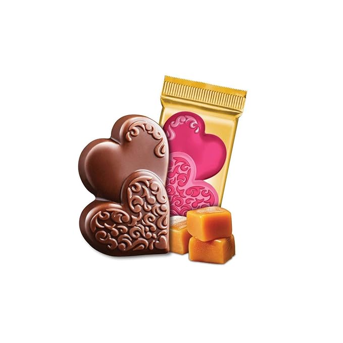 Ghirardelli Valentine's Chocolate Assortment Duet Hearts Bag - 14oz