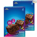 Pure Protean Bar Galactic Brownie 20g Protein Gluten Free (2 Pack 8 Count)