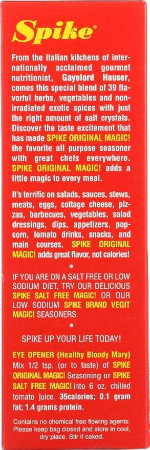Modern Products - Spike Gourmet Natural Seasoning Original Magic - 14 oz. (Multi-Pack)