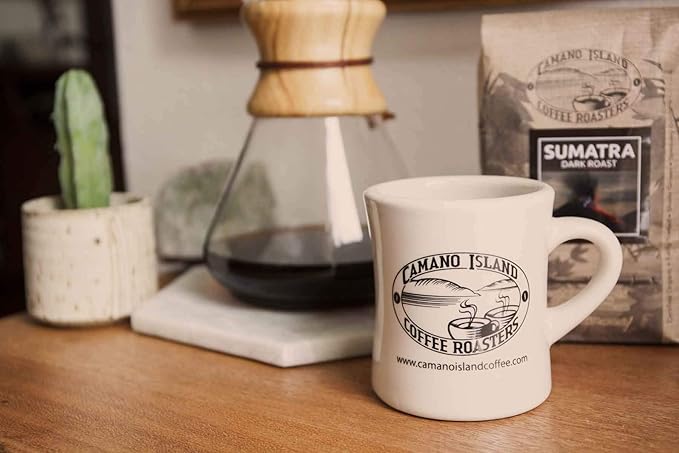 Camano Island Coffee Roasters - Organic Brazil Medium Roast Coffee - Fresh Premium USDA Certified Organic Shade Grown Fair Trade and Ethical