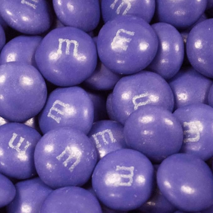 1.5 lbs Purple &amp Yellow M&ampMs Milk Chocolate Candy