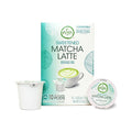 Aiya Creamy Matcha Latte Pods - Authentic Matcha with Rich Notes of Vanilla Convenient Single-Serve Pods (10 Count Sweetened)