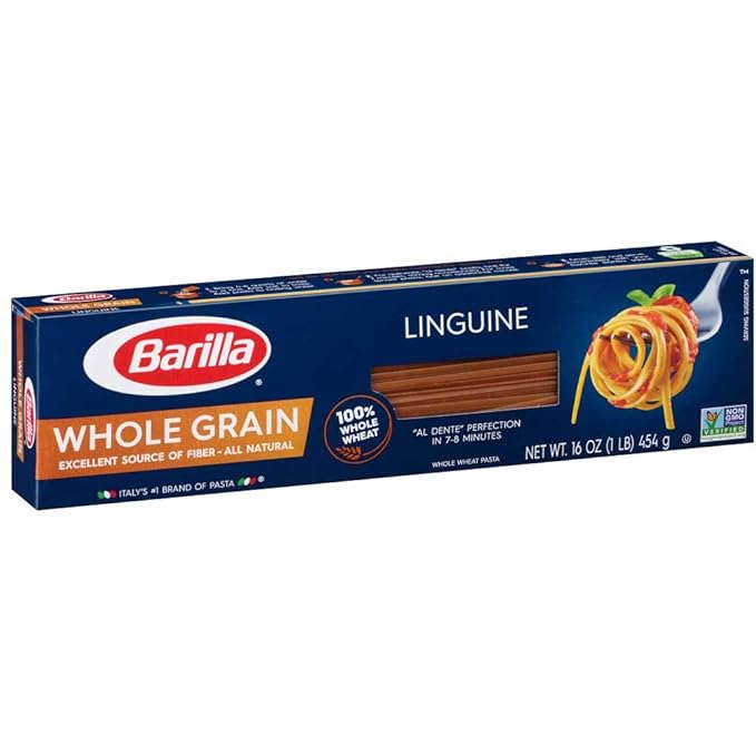 Barilla Whole Grain Linguine Pasta 16 Ounce -- 20 per case.