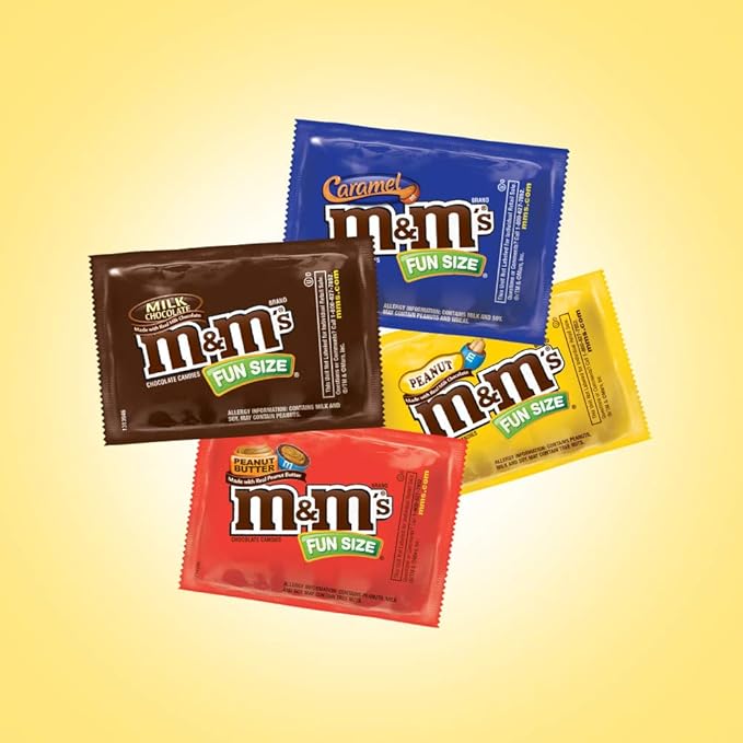 M&ampM'S Lovers Chocolate Candy Fun Size Variety Assorted Mix Bag 33.08-Ounce 60 Pieces