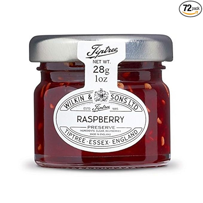 Tiptree Raspberry Preserve Minis 1 Ounce (Pack of 72)