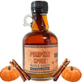 WOOD'S Pumpkin Spice Maple Syrup – Small-Batch Vermont Maple Syrup Infused with Cozy Fall Spices | Natural Vegan Sweetener for Coffee Pancakes Baking &amp More | 8.45 Fl Oz (250mL)