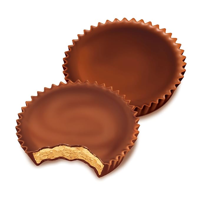 REESE'S Peanut Butter Cups Chocolate Candy King Size (Pack of 24)
