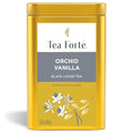 Tea Forte Orchid Vanilla Premium Loose Leaf Caffeinated Black Tea Blend Canister Makes 35-50 Cups