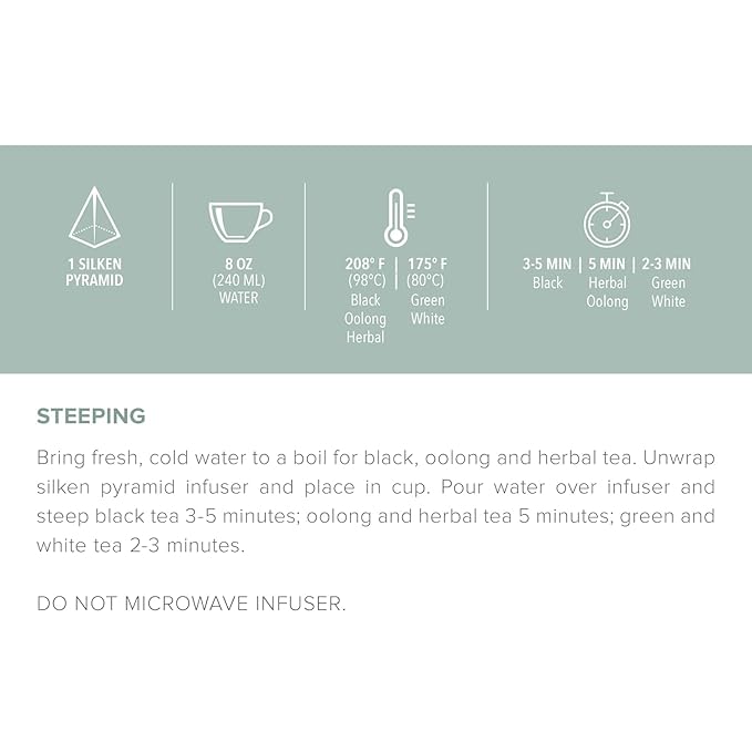 Teabloom - World's Finest Pyramid Tea Collection 24 Varieties of USDA Certified Organic &amp Kosher Teas - Black Tea Green Tea White Tea Oolong Tea and Herbal/Fruit Tea Blends
