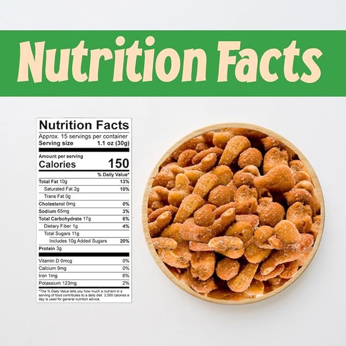 Sincerely Nuts – Honey Roasted Cashews | Two Lb. Bag | Deluxe Kosher Snack Food | Healthy Source of Protein &amp Nutritional Content | Gourmet Quality Cashew Nut