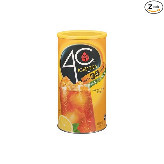 4C Lemon Iced Tea Mix - 92.8-oz. canister (pack of 2)