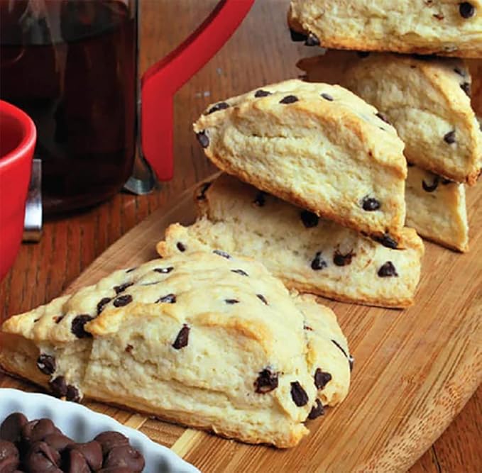 Rabbit Creek Scone Mix Variety Pack of 2 – Easy to Make Scone Mix Made in the USA Classic and Chocolate Chip Scone Mixes