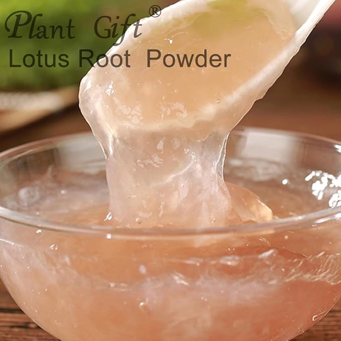 Lotus Root Powder 100g/3.52oz 100% Natural Pure 莲藕粉 for Smoothies Shakes Baking &amp Drinks