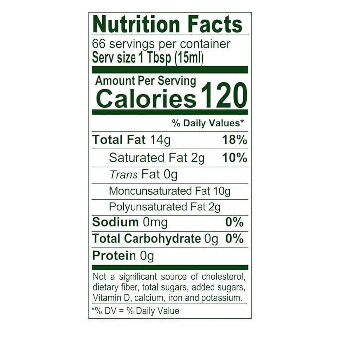 Mantova Avocado Oil 34oz 100% Pure Avocado Oil Trans Fat Free Cholesterol Free All Purpose Cooking Oil Keto Friendly (34 ounces)
