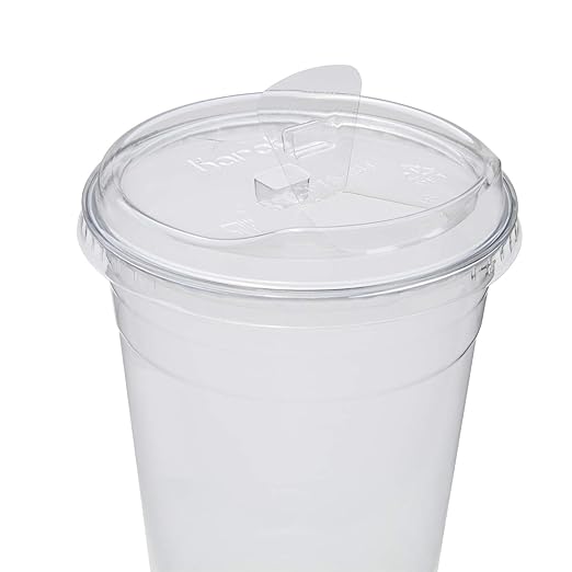 Karat C-KC626TS-SH 98mm diameter Strawless Sipper lid for 12-24 oz PET Cup - (Case of 1000)