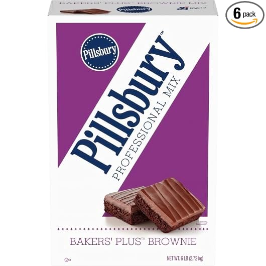 PillsburyTM Bakers' PlusTM Premium Brownie Mix (6ct) 6 lb