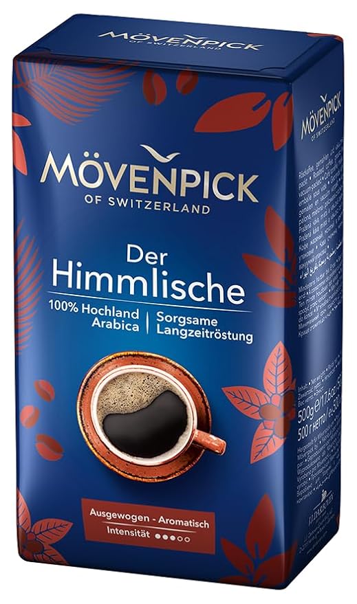 Mövenpick Himmlische Original German roast ground coffee 500g