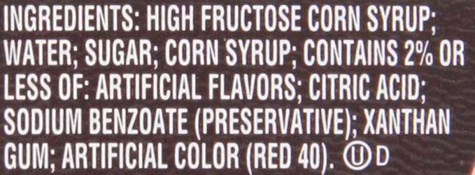HERSHEY'S Strawberry Syrup 22 Ounce (Pack of 6)