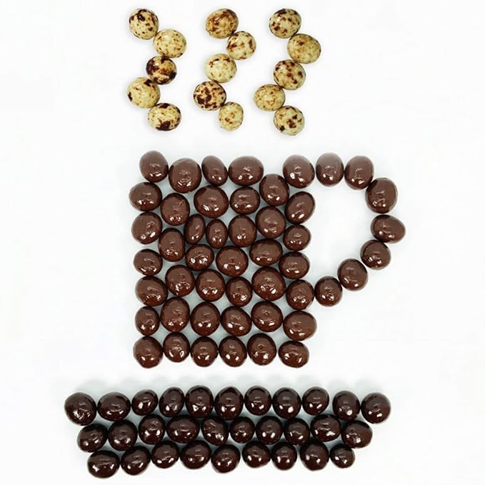 Dilettante Espresso Blend Espresso Beans In Semisweet Milk and White Chocolate 5 Pound