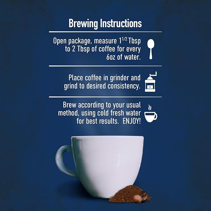 Independence Coffee Co. Earlywine Breakfast Blend Medium/Dark Roast Whole Bean Coffee 24 Ounce Bag (Packaging May Vary)
