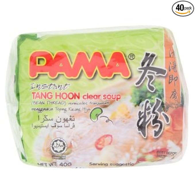 Pama Instant Bean Thread Clear Soup 40g (40 Packs)