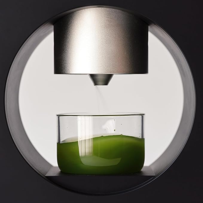Matcha Maker Starter Kit/Sumi Black - an innovative at-home Matcha Machine that produces freshly ground matcha from organic Japanese tea leaves (Black)