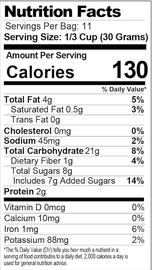 The Safe + Fair Food Company Honey Crisp Apple Pie Granola Cereal ~ 12 oz (Тhrее Расk)
