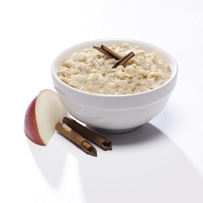 PROTIFIT - High Protein Apple Cinnamon Oatmeal Mix 2 Pack 15g Protein Low Calorie Low Fat Low Sugar Low Carb Ideal Protein Compatible 7 Servings Per Box (2 Pack)