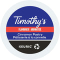 Timothy's Cinnamon Pastry Coffee Single-Serve Keurig K-Cup Pods Flavored Medium Roast Coffee 96 Count