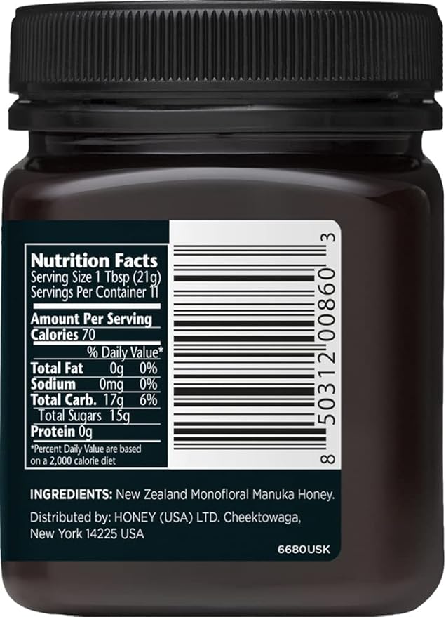 Manuka Doctor - MGO 725+ Manuka Honey Monofloral 100% Pure New Zealand Honey. Certified. Guaranteed. Raw. Non-GMO (8.75 oz)