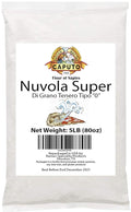 Antimo Caputo Nuvola Super 0 Pizza Flour 5 Lb Repack - Italian Zero 0 Flour for Authentic Pizza Dough