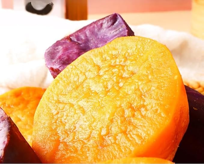 Soft Waxy Sweet Potato Dried (250g/bag) Dried Fruit Preserved FruitHealthy Breakfast Foodconvenient Instant Snacksdelicious Snack GiftsFruit SnacksSnack Foods Desserts Dim Sum (Purple Potatoes