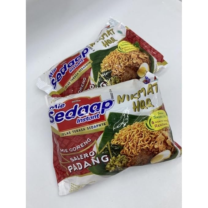 Mie Sedaap Goreng Salero Padang Instant Noodle 86 (Pack of 2)